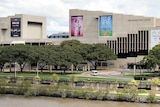 The Queensland Performing Arts Complex (QPAC) designed by architect Robin Gibson.