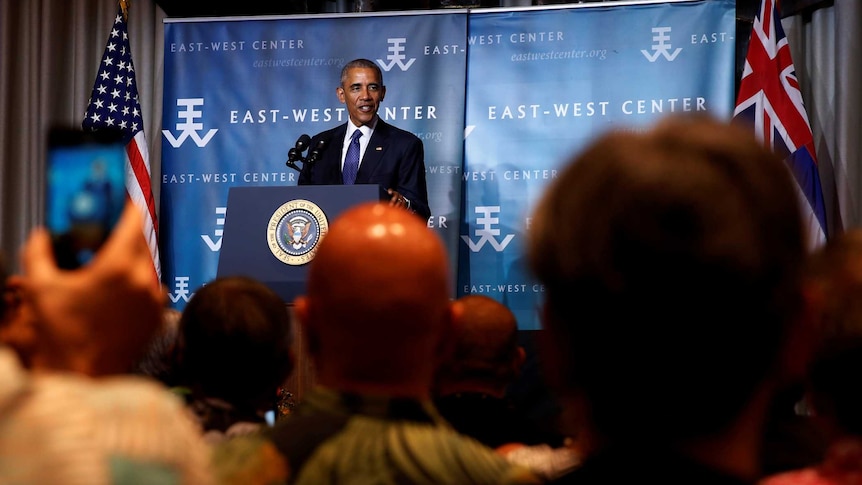 Obama addresses Pacific leaders