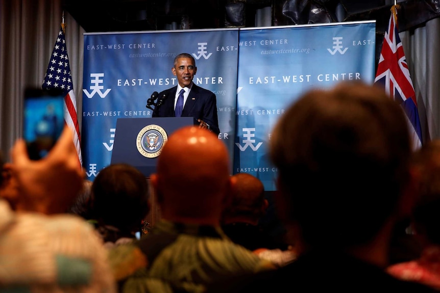 Obama addresses Pacific leaders