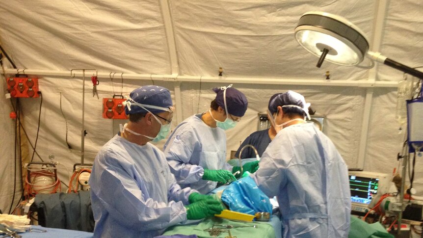 Field Hospital Surgery
