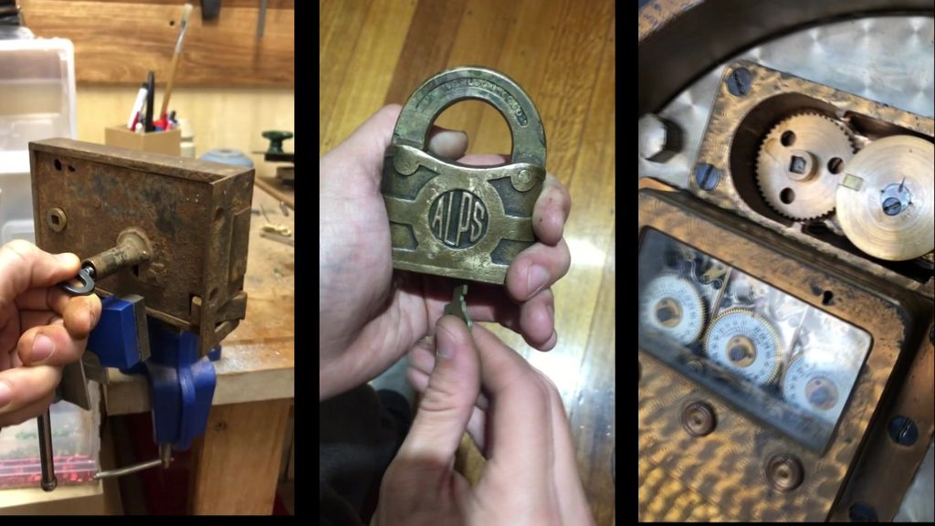 The locksmith keeping Melbourne's antique locks working - ABC News