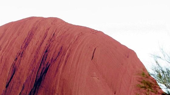 The Mutitjulu Aboriginal community is located at the base of Uluru (file photo).