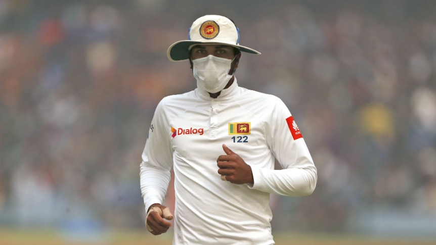 New Delhi smog interrupts India-Sri Lanka Test match (Photo: AP)