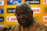 IAAF president Lamine Diack