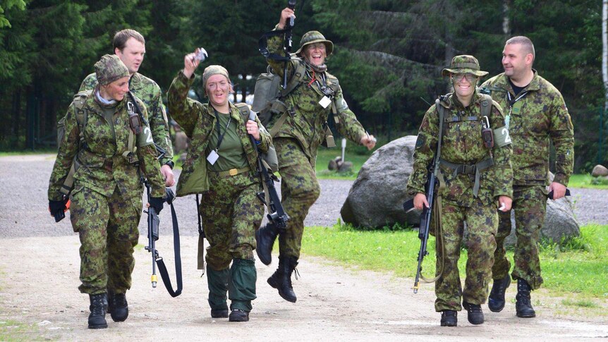 Estonians flock towards the EDL for specialised conflict training