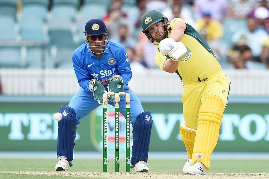 Aaron Finch is yet to play a Test for Australia after a lengthy ODI career.