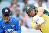 Finch looks for runs against India