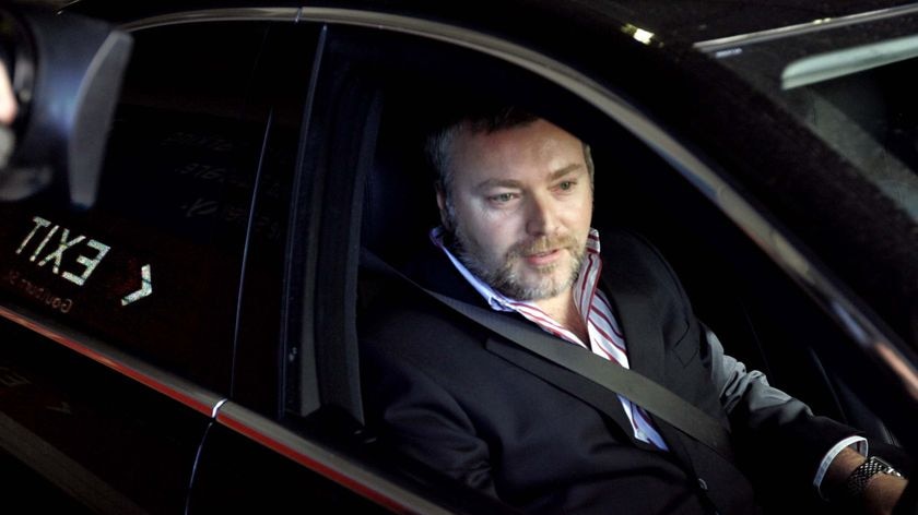 Radio announcer Kyle Sandilands leaves the 2Day FM radio station