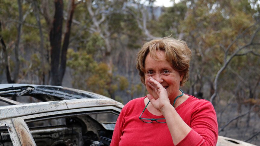 Kerry McInnis laughs when she talks about looking after her nephews car while he was overseas.