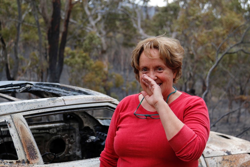 Kerry McInnis laughs when she talks about looking after her nephews car while he was overseas.