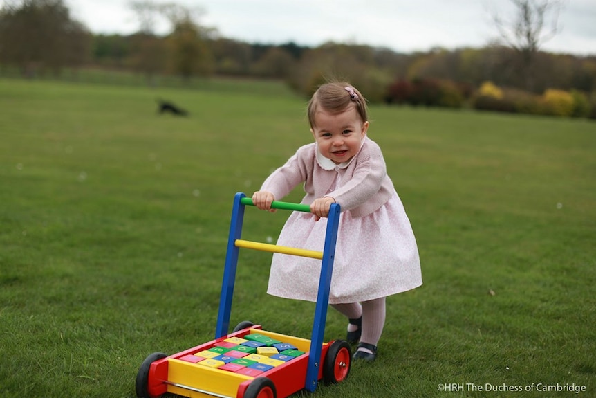 Photo of Princess Charlotte taken by the Duchess of Cambridge