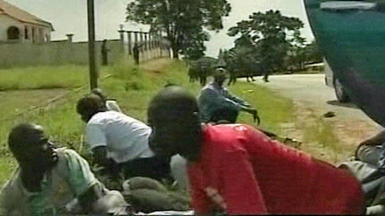 A gunman opened fire on the bus carrying the Togo team.