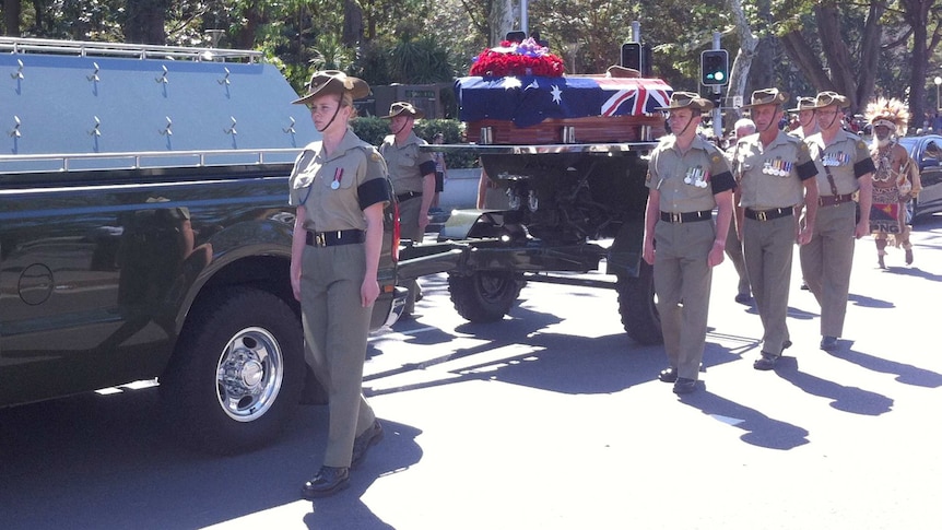 State funeral for former NSW RSL president Rusty Priest