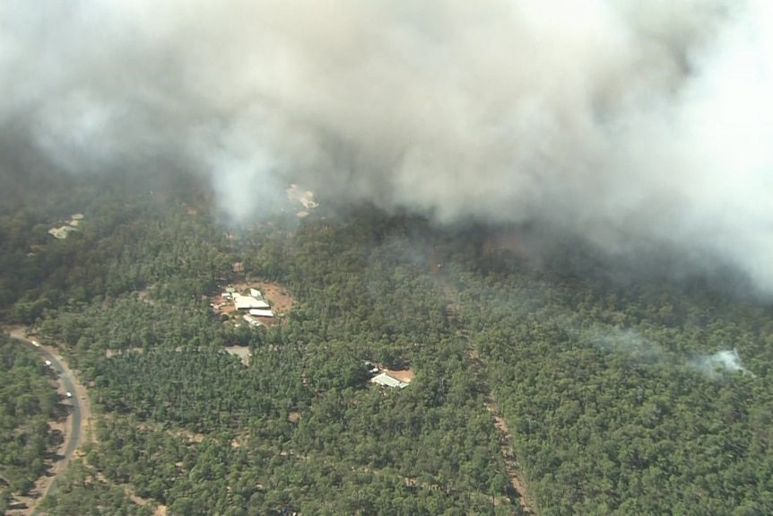 Smoke near residential properties