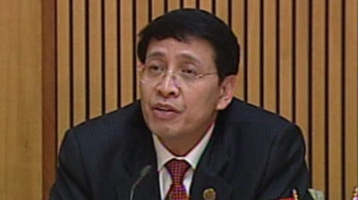 Indonesia Foreign Minister Hassan Wirijuda