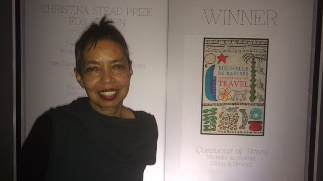 Michelle de Kretser after her win at the NSW Premier's Literary Awards