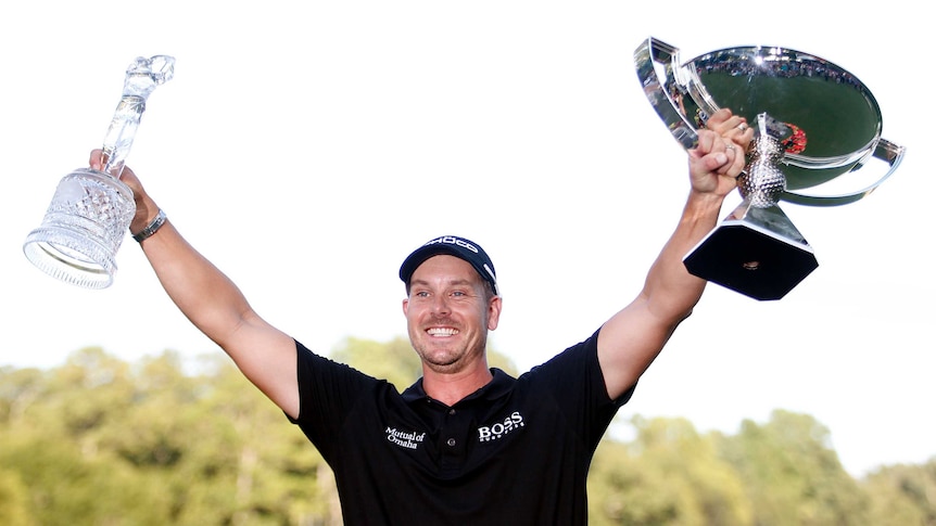 Henrik Stenson wins the FedEx Cup after final play-off