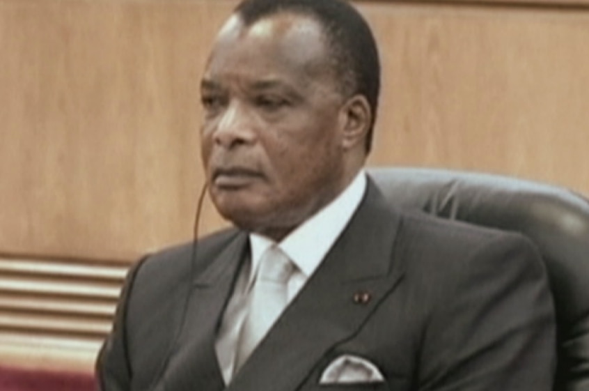 Republic of Congo President Denis Sassou Nguesso