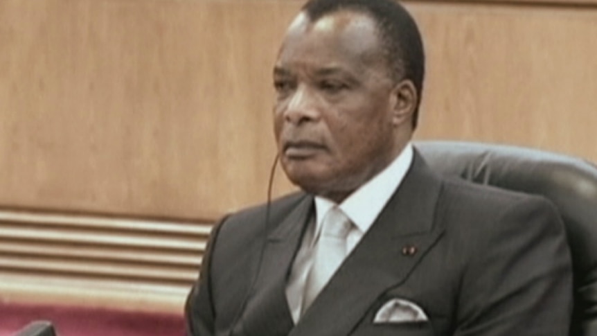 Republic of Congo President Denis Sassou Nguesso