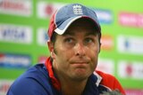 We deserve it... Michael Vaughan said it was a sad day for English cricket.