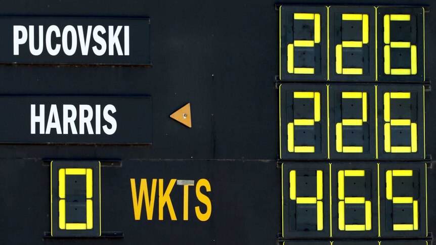 Victoria's Will Pucovski and Marcus Harris record highest partnership in Sheffield Shield's 128-year history