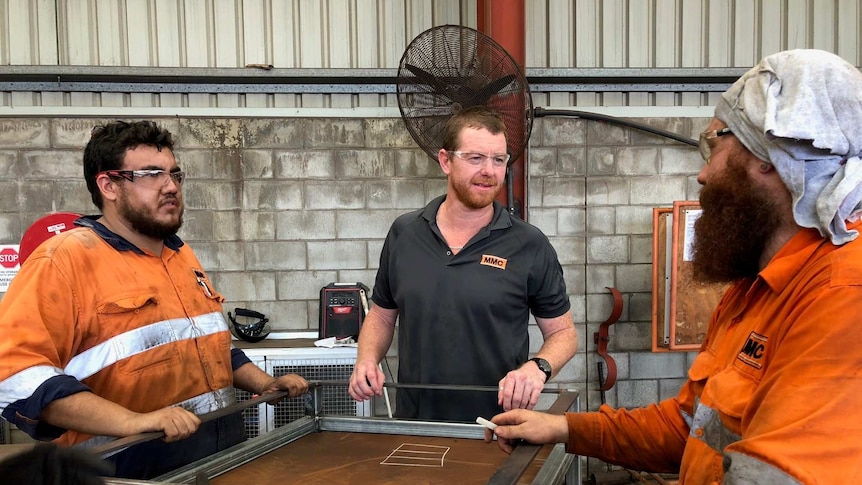 Darwin Steel fabrication business owner Owen Pike