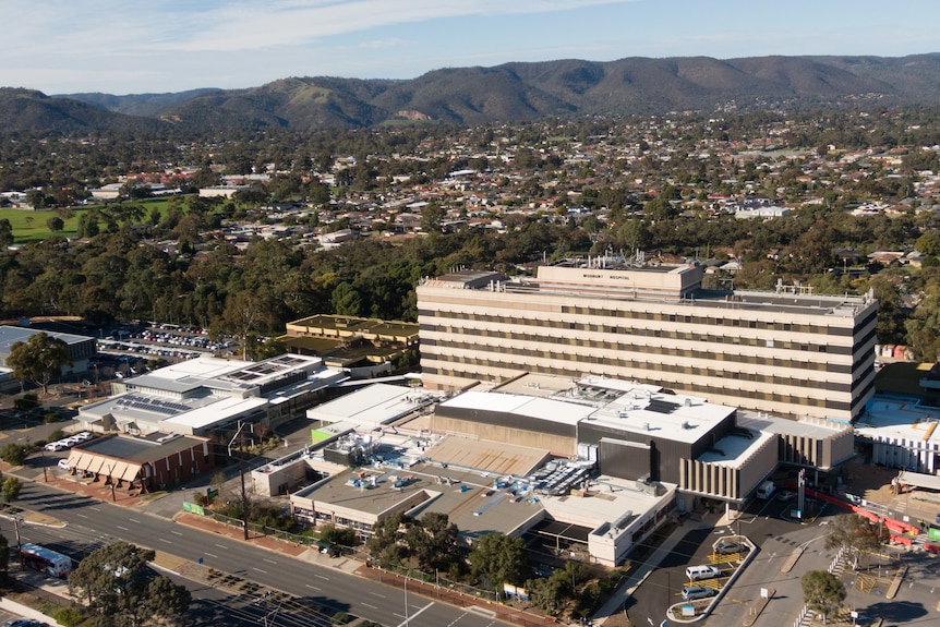 The Modbury Hospital in Adelaide's north-eastern suburbs.