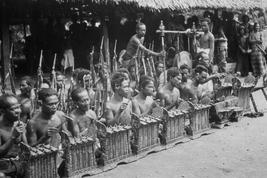 Gamelan angklung kocok of Culik, Karangasem