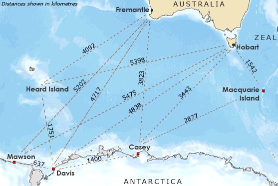 Australia's Antarctic bases