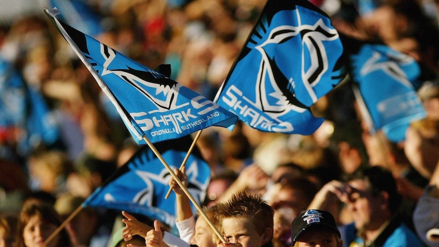File photo of Sharks supporters
