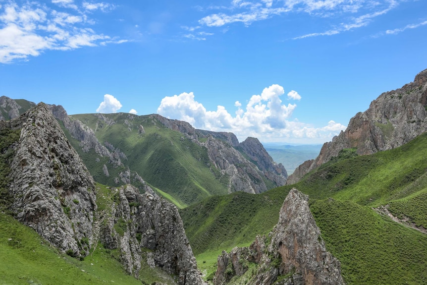 Jiangla Valley on the Tibetan Plateau