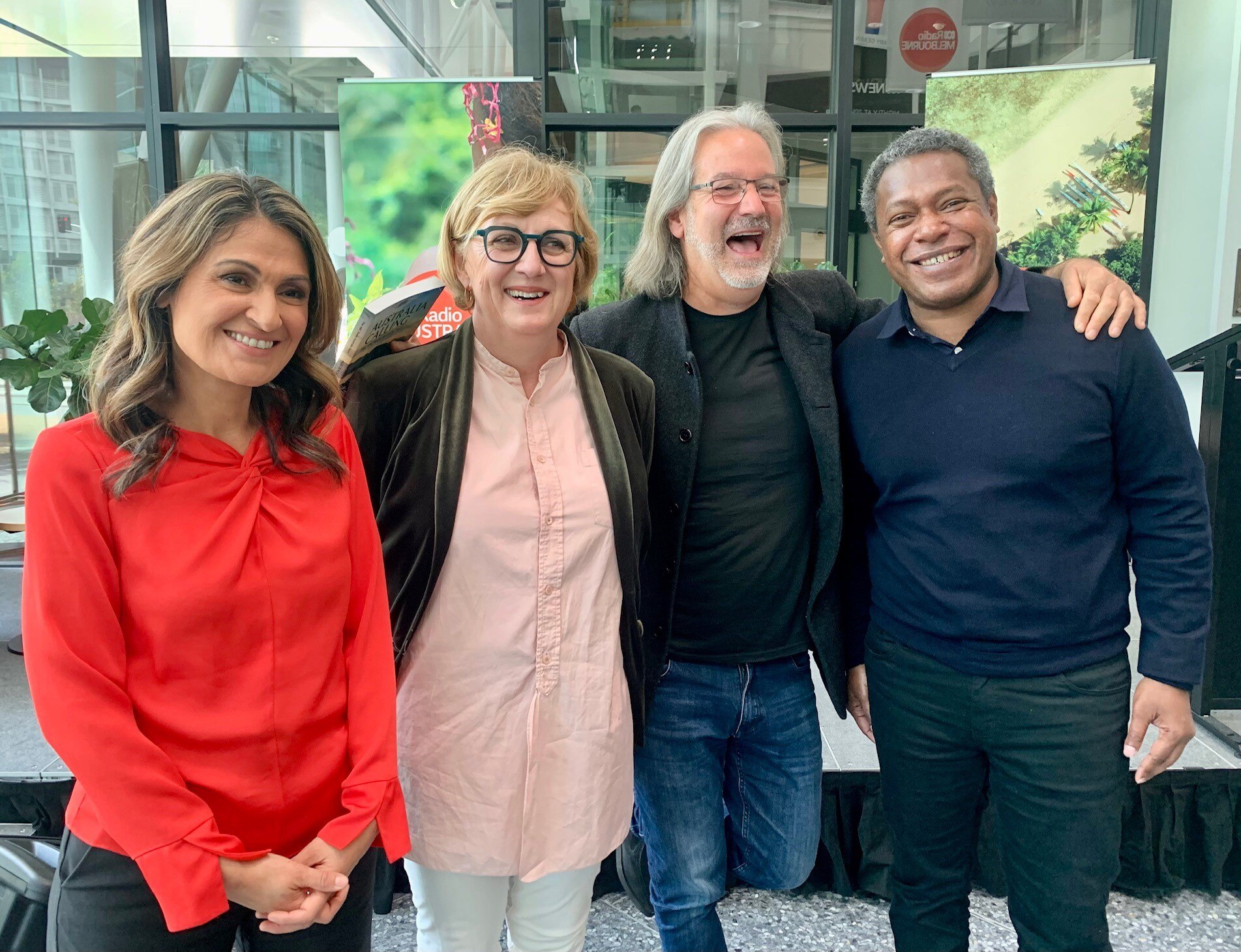 Australia Calling book launch panellists 