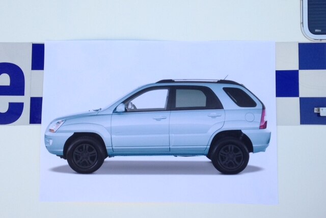 Vehicle sought by police