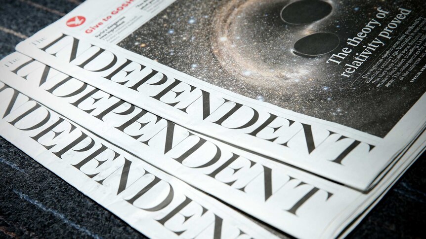 Britain's Independent newspaper