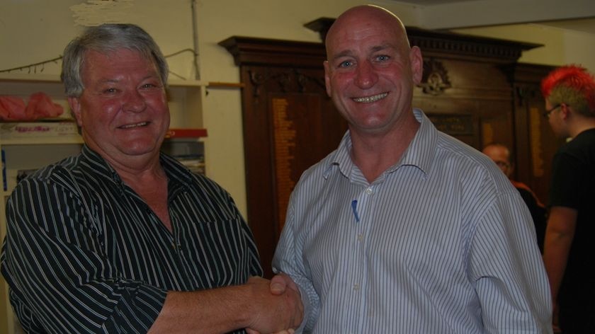 Ken O'Dowd and Chris Trevor debated in Gracemere