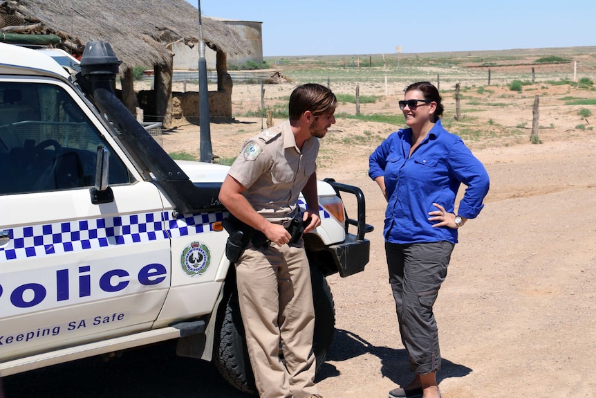 Lake Eyre rescue, police and publican