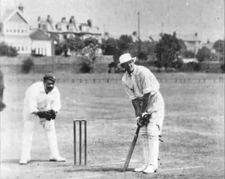 1901 film of legendary cricketers KS Ranjitsinhji and CB Fry - ABC News