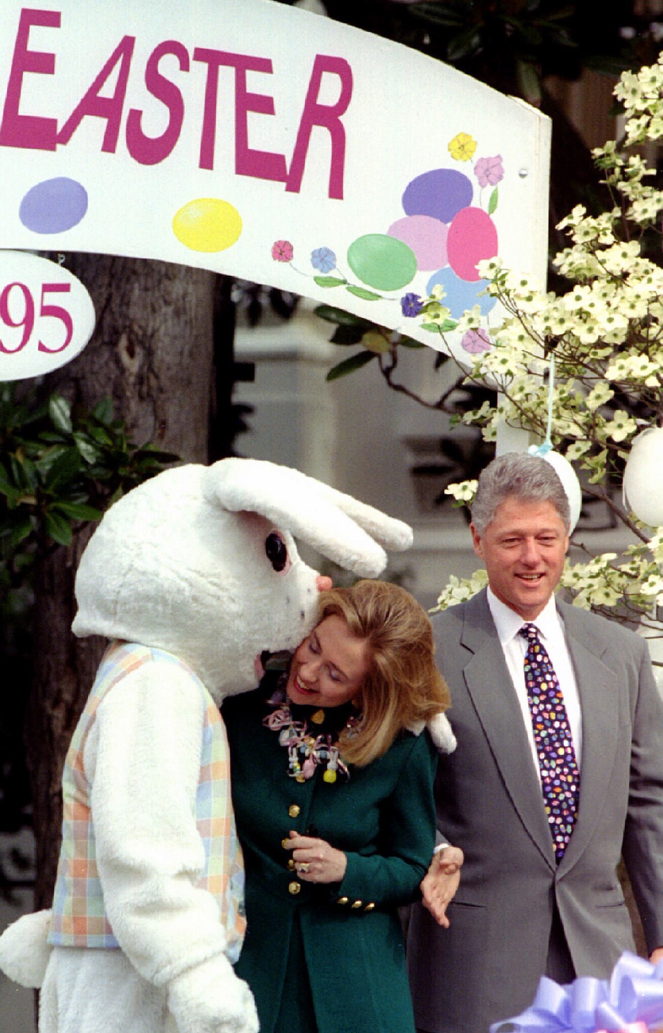Giant rabbits and odd photos The annual White House Easter Egg Roll