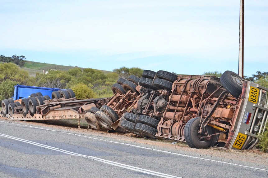 Driver charged over mid-north rollover