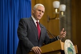 Indiana Governor Mike Pence defends the state's controversial Religious Freedom Restoration Act