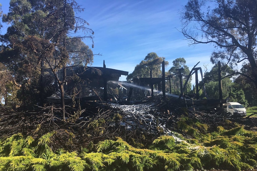 Fire destroys council depot at Invermay