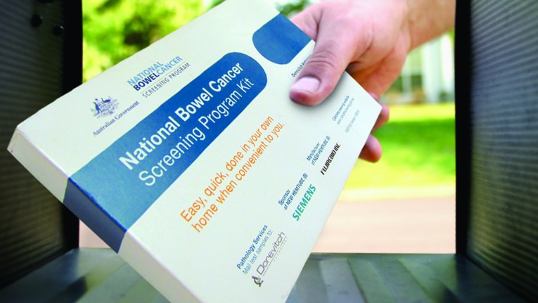 Bowel cancer screening kit