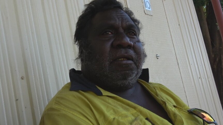 Local Aboriginal man Matthew Waina.