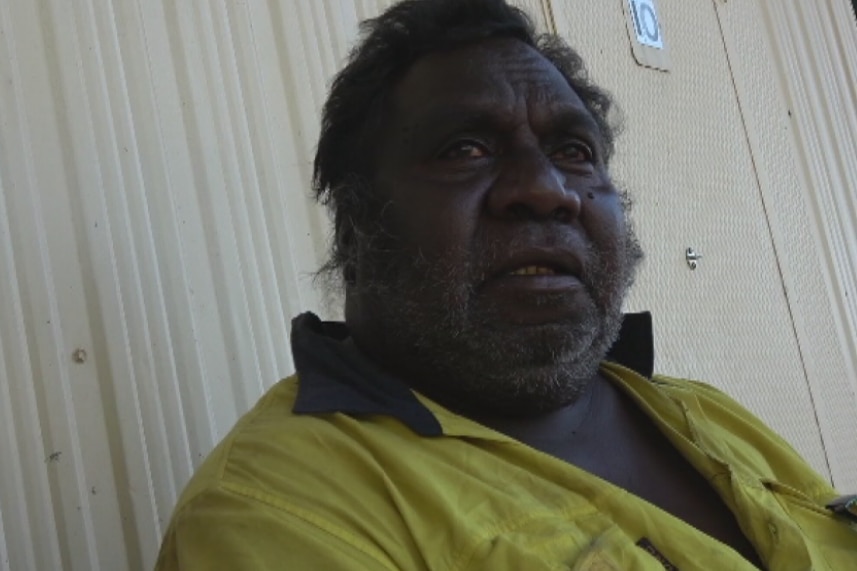 Local Aboriginal man Matthew Waina.