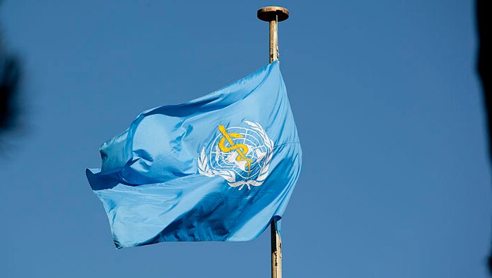 World Health Organisation flag