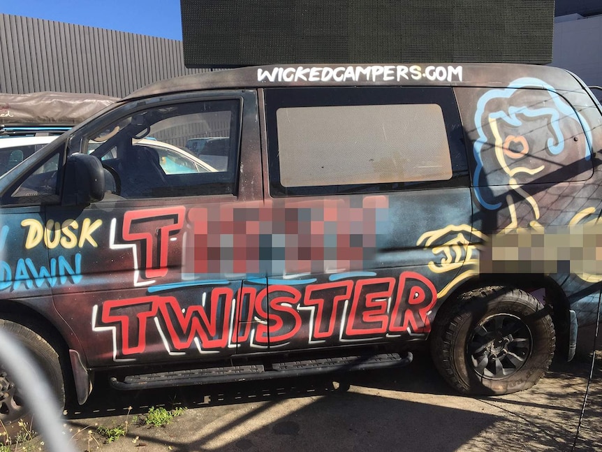 dyb Rede Dwell WA Government bans Wicked Campers' 'sexist and demeaning' slogans - ABC News