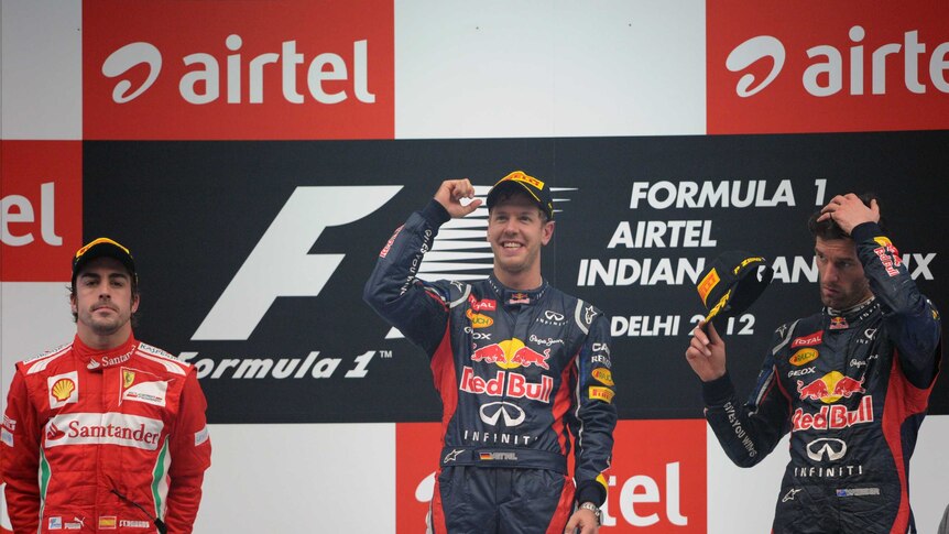 Vettel stretches title lead in Delhi