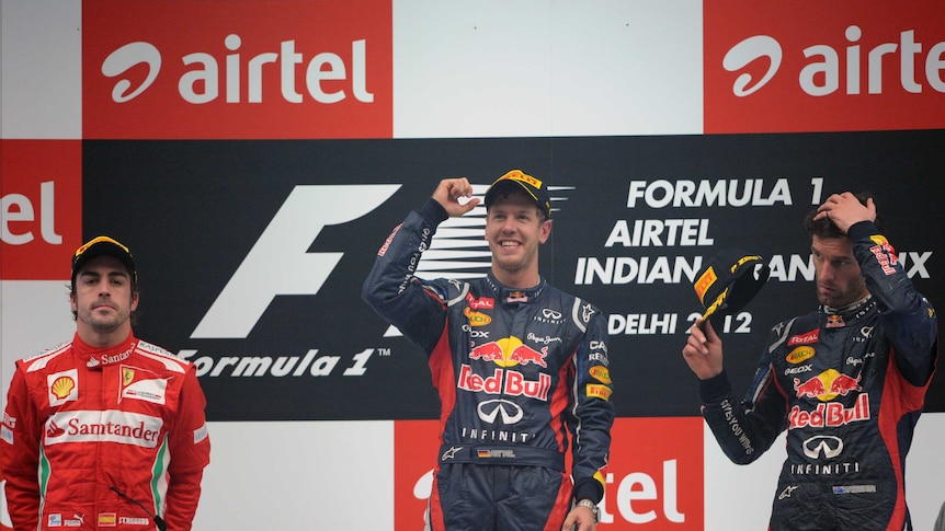 Vettel stretches title lead in Delhi
