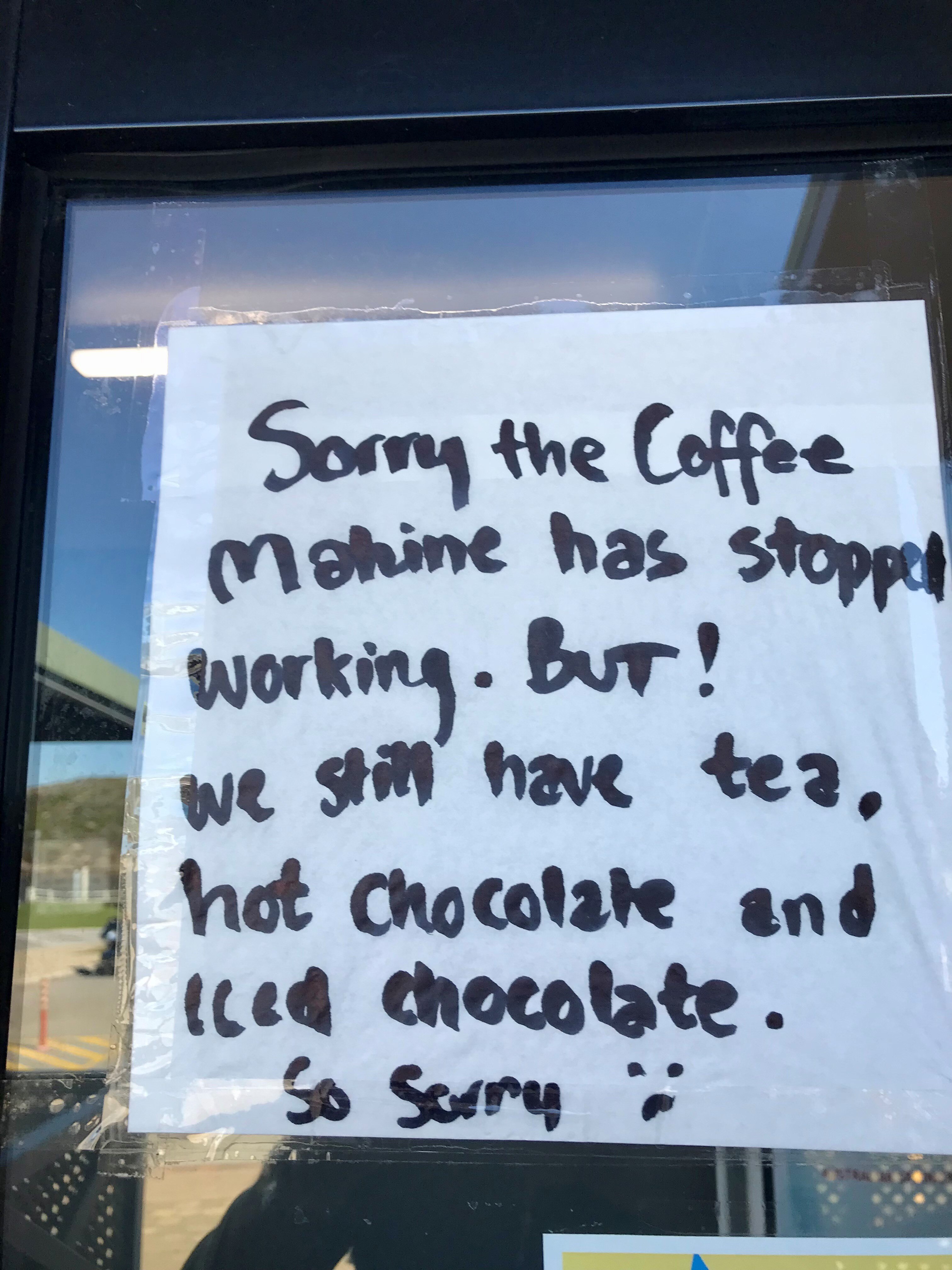 Locals, tourists fed up after town's only cafe closes…