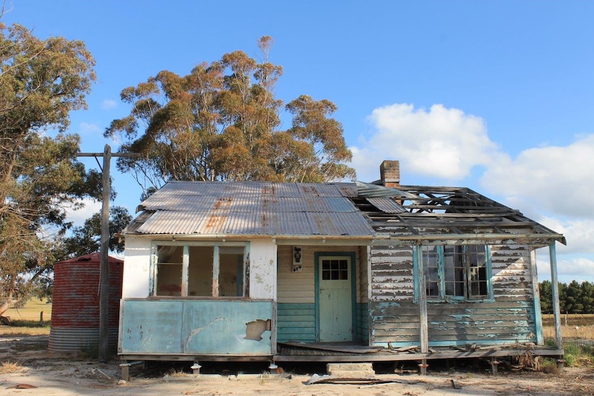 Many of the buildings at Carrolup have fallen into disrepair.